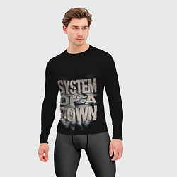 Рашгард мужской System of a Down, цвет: 3D-принт — фото 2