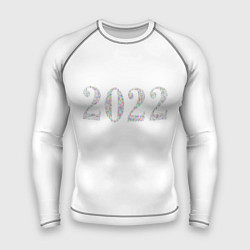 Рашгард мужской Новый Год 2022 - New Year 2022, цвет: 3D-принт