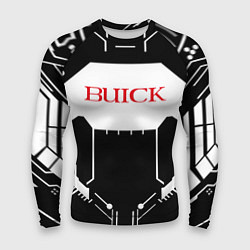 Рашгард мужской Buick Лого Эмблема спина, цвет: 3D-принт