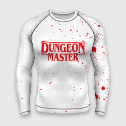 Рашгард мужской DUNGEON MASTER BLOOD ГАЧИМУЧИ БЕЛЫЙ, цвет: 3D-принт