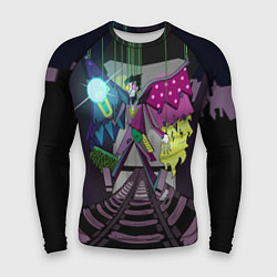 Мужской рашгард Spamton: BIG SHOT ! Deltarune Спамтон