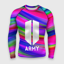 Мужской рашгард BTS ARMY RAIBOW