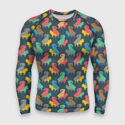 Рашгард мужской Овечки 18, цвет: 3D-принт