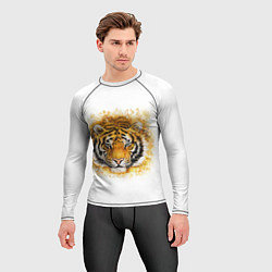 Рашгард мужской Дикий Тигр Wild Tiger, цвет: 3D-принт — фото 2