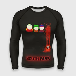 Рашгард мужской Южный парк главные персонажи South Park, цвет: 3D-принт