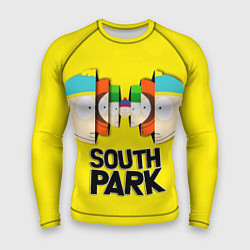 Рашгард мужской South Park - Южный парк персонажи, цвет: 3D-принт