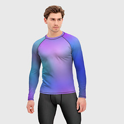 Рашгард мужской Радужное Размытие, цвет: 3D-принт — фото 2