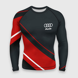 Рашгард мужской Audi sport red, цвет: 3D-принт