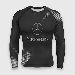 Рашгард мужской Mercedes-Benz Мерс, цвет: 3D-принт