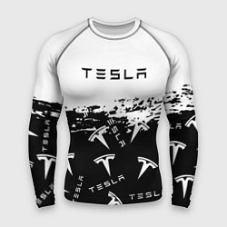 Мужской рашгард Tesla - Black & White