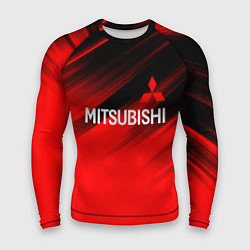 Мужской рашгард Mitsubishi - Red Sport