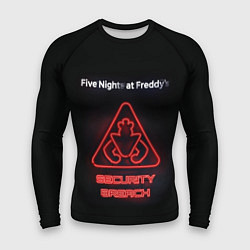 Рашгард мужской Five Nights at Freddys: Security Breach logo, цвет: 3D-принт