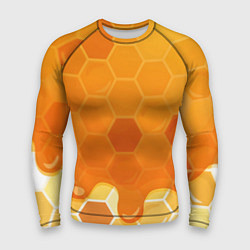 Рашгард мужской Мёд от пчёл, цвет: 3D-принт