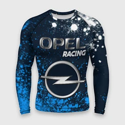 Рашгард мужской OPEL Racing Краска, цвет: 3D-принт