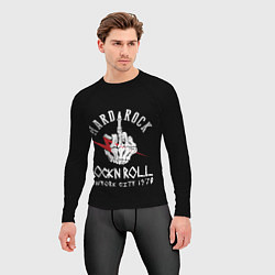 Рашгард мужской ROCKNROLL Hard Rock, цвет: 3D-принт — фото 2