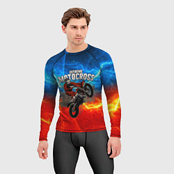 Рашгард мужской Extreme Motocross, цвет: 3D-принт — фото 2