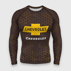 Рашгард мужской ШЕВРОЛЕ Chevrolet Графика, цвет: 3D-принт