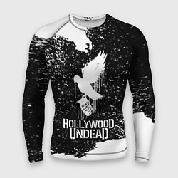 Рашгард мужской Hollywood Undead - CHAOS Out Now, цвет: 3D-принт