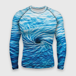 Рашгард мужской Водоворот Океан, цвет: 3D-принт