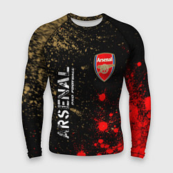 Рашгард мужской АРСЕНАЛ Arsenal Pro Football Краска, цвет: 3D-принт