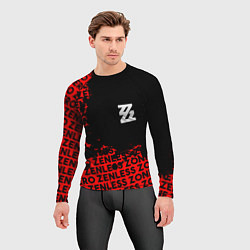 Рашгард мужской Zenless Zone Zero капля арт, цвет: 3D-принт — фото 2