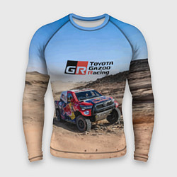 Мужской рашгард Toyota Gazoo Racing Rally Desert Competition Ралли