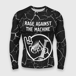 Рашгард мужской Rage Against The Machine КОТ Трещины, цвет: 3D-принт
