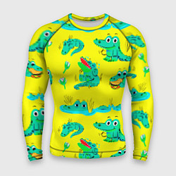 Мужской рашгард GREEN CROCODILES