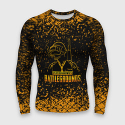 Рашгард мужской PlayerUnknowns Battlegrounds - брызги, цвет: 3D-принт