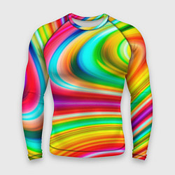 Рашгард мужской Rainbow colors, цвет: 3D-принт