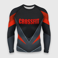 Рашгард мужской CrossFit - Техно броня, цвет: 3D-принт
