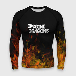 Мужской рашгард Imagine Dragons - пламя