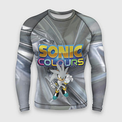 Рашгард мужской Silver Hedgehog - Sonic - Video Game, цвет: 3D-принт