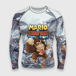 Рашгард мужской Mario Donkey Kong - Nintendo - Gorilla, цвет: 3D-принт
