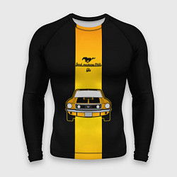 Рашгард мужской Авто ford mustang, цвет: 3D-принт