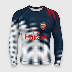 Мужской рашгард Arsenal logo абстракция