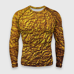 Рашгард мужской Золотая фольга, цвет: 3D-принт
