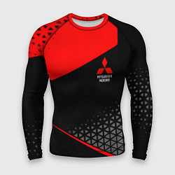 Рашгард мужской Mitsubishi - Sportwear, цвет: 3D-принт