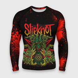 Рашгард мужской Slipknot satan, цвет: 3D-принт