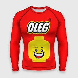 Рашгард мужской Олег Lego, цвет: 3D-принт