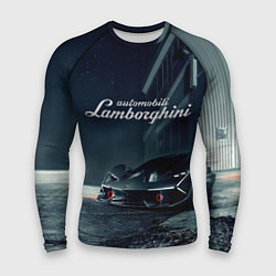 Рашгард мужской Lamborghini - power - Italy, цвет: 3D-принт
