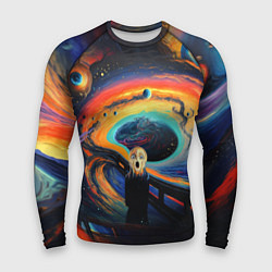 Мужской рашгард Крик в космосе