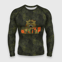 Рашгард мужской Виктор камуфляж, цвет: 3D-принт