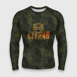 Рашгард мужской Степан камуфляж, цвет: 3D-принт