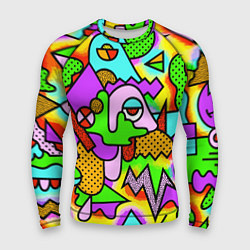 Рашгард мужской Psychedelic acid, цвет: 3D-принт