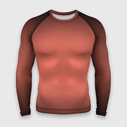 Рашгард мужской Коралловый градиент, цвет: 3D-принт