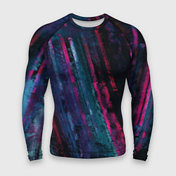 Мужской рашгард Неоновая стена