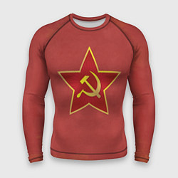 Рашгард мужской Советская звезда, цвет: 3D-принт