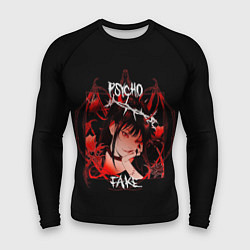 Рашгард мужской Psycho Fake, цвет: 3D-принт