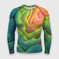 Мужской рашгард Даружный градиент плит